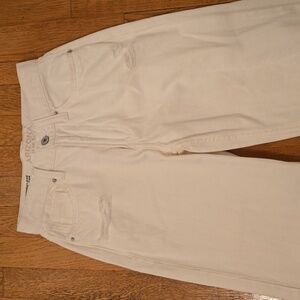 ARIZONA JEAN CO BRAND WOMEN'S JUNIOR SIZE WHITE WIDE-LEG SKATER JEANS SIZE 0